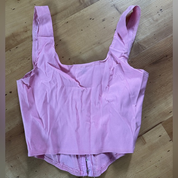 Windsor- Pink Corset Top - Picture 2 of 3